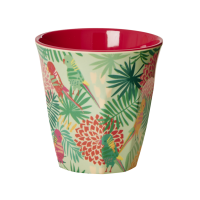 Colourful Tropical Print Melamine Cup By Rice DK